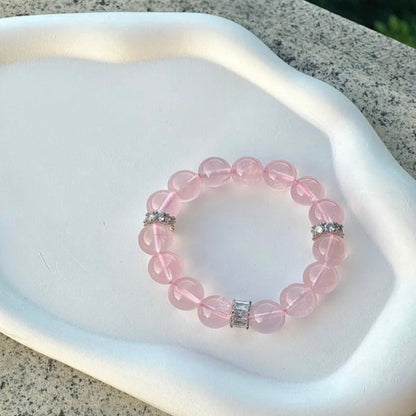 Rose Quart Bracelet